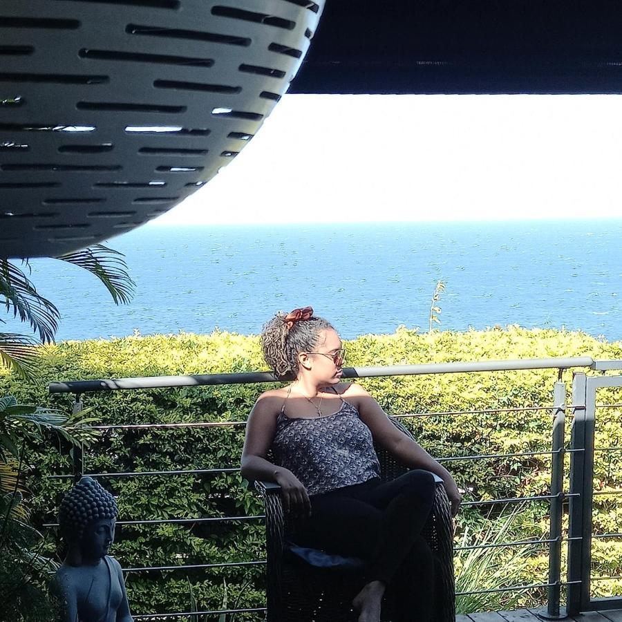 Suite Indigo Jacuzzi Prive Piscine Vue Mer Acces Cuisine Laverie Saint Pierre Luaran gambar