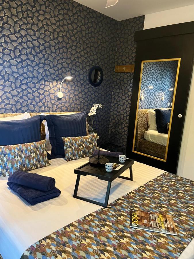 Suite Indigo Jacuzzi Prive Piscine Vue Mer Acces Cuisine Laverie Saint Pierre Luaran gambar